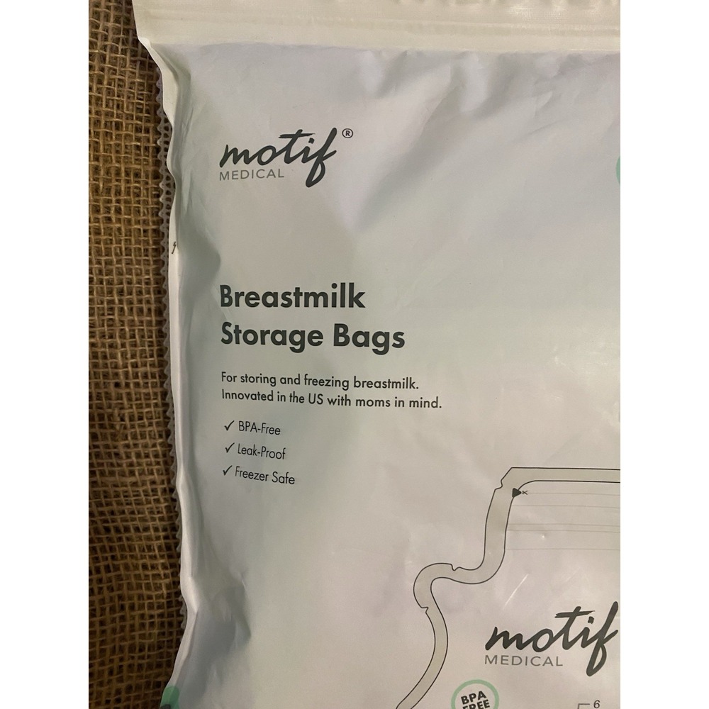 Brand New Never Opened 100 Count Motif Breast Milk Storage Bags - Picture 2 of 11